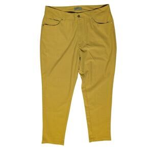 VRST Pants Mens Brown 34x32 Slim Straight Communter 5 Pocket Golf Chino